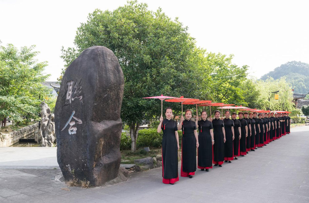 聯合村文化公園。前童鎮供圖