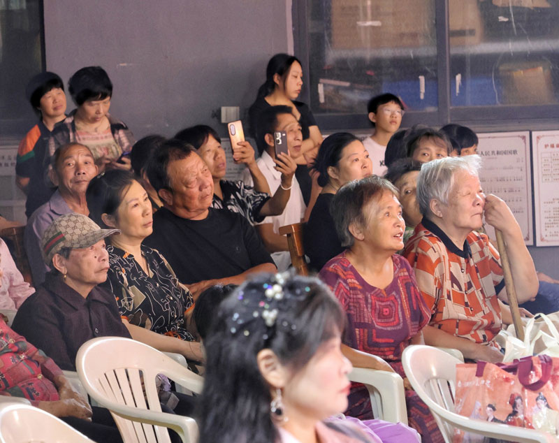 晚會現場。螺洋街道供圖